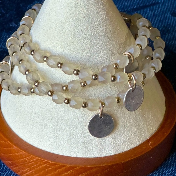 J Jill Beveled Bead Bracelet - Picture 1 of 3